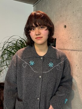 ニーム 栄(nimes) マッシュバング×パーマ「栄・矢場町・パーマ」