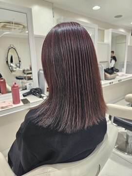 アッシュ 二俣川南口店(Ash) ◆ハイライト/ボルドー/フェイスフレーミング/アンブレラ