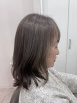 カミノワ(kaminowa)&nbsp;白髪率30%おすすめヘア/神戸/三宮/脱白髪染め/白髪ぼかし/