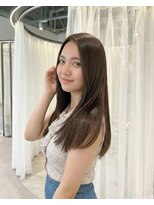 ハーツオオサカ(HE:ARTS OSAKA)&nbsp;髪質改善ストレートで魅せるロングスタイル