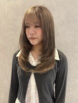 コト 福井大和田店(coto)&nbsp;福井/大和田/レイヤースタイル/髪質改善/艶髪/ダブルカラー