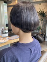 アドパルム(add palm) 襟足ギリギリのマッシュボブ