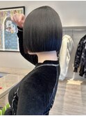 透明感グレージュ×髪質改善コントロール