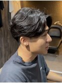 毛流れニュアンスパーマ