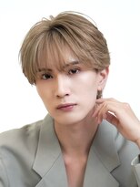 オーシャントーキョー 渋谷神南(OCEAN TOKYO) ブロンドハイトーンナチュラルシースルーマッシュ