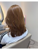 ルーチェココ ブラン(Lu'ce coco blanc)&nbsp;イメチェン オリーブグレージュ×ミディアムレイヤー