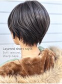 【 新宿savian】大人かわいいマッシュショートボブ【西武新宿】