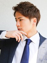 サイドグラデーション　スリークショート　シルバーカラー