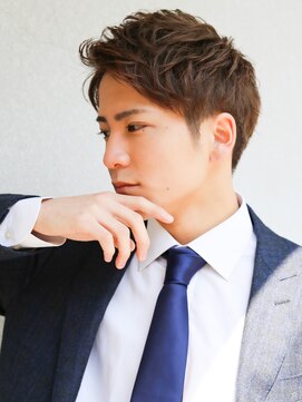 アフロート ディル(AFLOAT D'L) サイドグラデーション スリークショート シルバーカラー