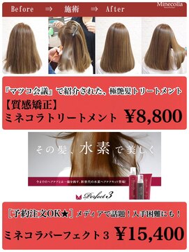 ヘアーズケアープレスト(Hair's Care Presto) ミネコラトリートメント