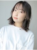 ナチュラルミディアム_ウェーブパーマフォギーベージュ_66712