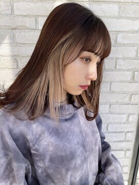 ロンド 表参道店(Lond) 【Lond表参道倉崎涼】初カラーはインナーカラーで☆