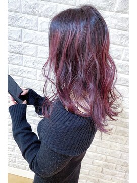 フラップ(FLAP) ★韓国風★ナチュ可愛カシスヴァイオレット