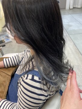 ニューヨークニューヨーク 大久保店(NYNY) インナーカラー×グレージュ