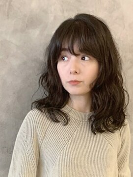 ブルー 青葉台(BLUE) ラフなデジタルパーマ