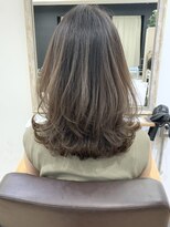 オウル(Owll) ☆Owll☆30代40代くびれヘア外ハネレイヤーボブベージュカラー