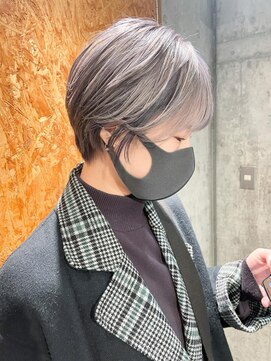 ノラジャーニー(NORA Journey) 【佐藤】シルバーカラー×ハンサムショート