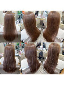 ヘアープロデュース フルブルーム うる艶ストレート(髪質改善・縮毛矯正)20・30代