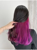 インナーカラー×ビビットピンク【CIEL×maki】