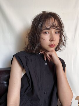 ラレイ(Lalei) ヘルシースタイル　ボブパーマ×ショコラアッシュ