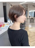 #くびれショート #マロンアッシュ #ショートヘア