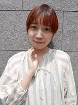 シュシュ(shushu)&nbsp;ショートマッシュ/レッドブラウン「有海一生」/ノンジアミン