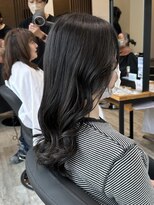 アトリエコア(Atelier Coa)&nbsp;髪質改善トリートメントミルクティーベージュカラーくびれヘア