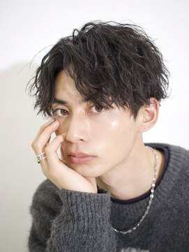 エデアンホンテン メンズサロン(EDEAN 本店 （旧：EDEAN 上通）) 熊本メンズパーマ ツイストスパイラル 波巻き メンズカット