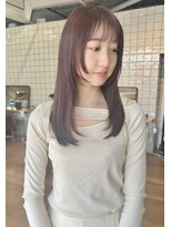 ソーンズ ヨイク(thorns YOIKU)&nbsp;セミロング×ピンクカラー