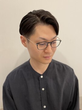 ヨシザワインク プレミアム 築地店(YOSHIZAWA Inc. PREMIUM) 築地/ツーブロック/ナチュラルバック刈り上げスタイル