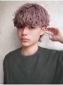 モテる黒髪ネープレスショート束感モテ髪ワックスなしマッシュ