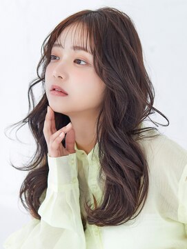 ラフィス ヘアー ピーチ 岡山店(La fith hair peach) 【La fith】マロンブラウン×ウェーブヘア×モテヘア