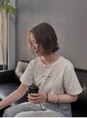 ニュアンスパーマ/ボブパーマ/ボブ/ミニボブ/ベージュカラー