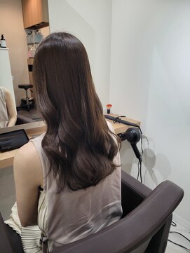 アトレ(attrait) ロング×チョコレートブラウン