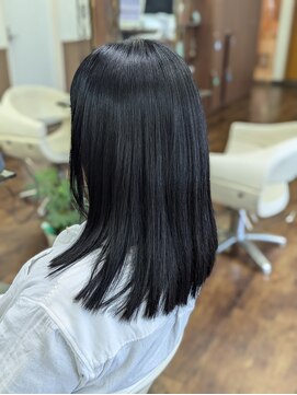 ビーエフサロン 大森町店(B×F SALON) 縮毛矯正×カラー×髪質改善