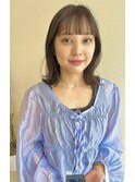 アメリ女子のミディアムヘア♪