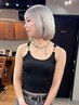 【透明感抜群♪】カット+ケアブリーチ２回+オンカラー￥33000 ［千葉/都賀］