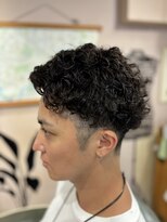 カムデンタウン(Camden Town) 6:4分けハードパーマスタイル,20代,30代,40代,50代