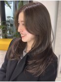 かきあげ前髪 色気レイヤー ロングレイヤー