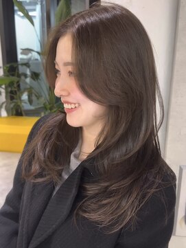 シティ(CITY) かきあげ前髪 色気レイヤー ロングレイヤー