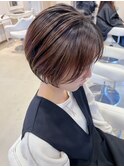 小顔ショートボブ@伊達　10/28
