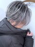 【人気No.2】白髪染めをやめ憧れの色へ☆脱白髪染めバレイヤージュ ￥36,000→