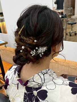 リカロヘアー(Ricaro hair) 浴衣にぴったりヘアセット*