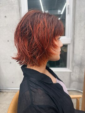 キーチェ 梅田中崎町(keych) ダブルカラー/レイヤーボブ[中崎町/梅田駅］