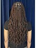 【BF】ブロック大きめブレイズ全頭/Braids Full ⇒ 25900～