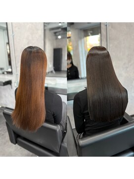 髪質改善カラー『相模大野/髪質改善/縮毛矯正』