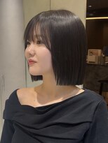 ロンドリメゾン 原宿(Lond re Maison.)&nbsp;オリーブグレー/ショート/前髪/レイヤー/髪質改善/縮毛矯正/原宿