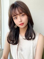 アフロート エル 錦糸町(AFLOAT L) 【20代30代】さりげないナチュラルレイヤー/小顔/黒髪/暗髪