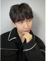 アドール(ADOR)&nbsp;ニュアンスシャドウパーマ #ラウンドマッシュ【渡仲柊人】