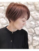 モアナ バイ ヘッドライト 大和店(Moana by HEADLIGHT) Moana#エアリーショート#ピンクベージュ#髪質改善